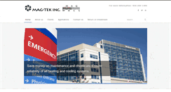 Desktop Screenshot of magtekinc.com