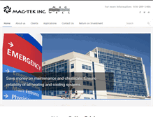 Tablet Screenshot of magtekinc.com